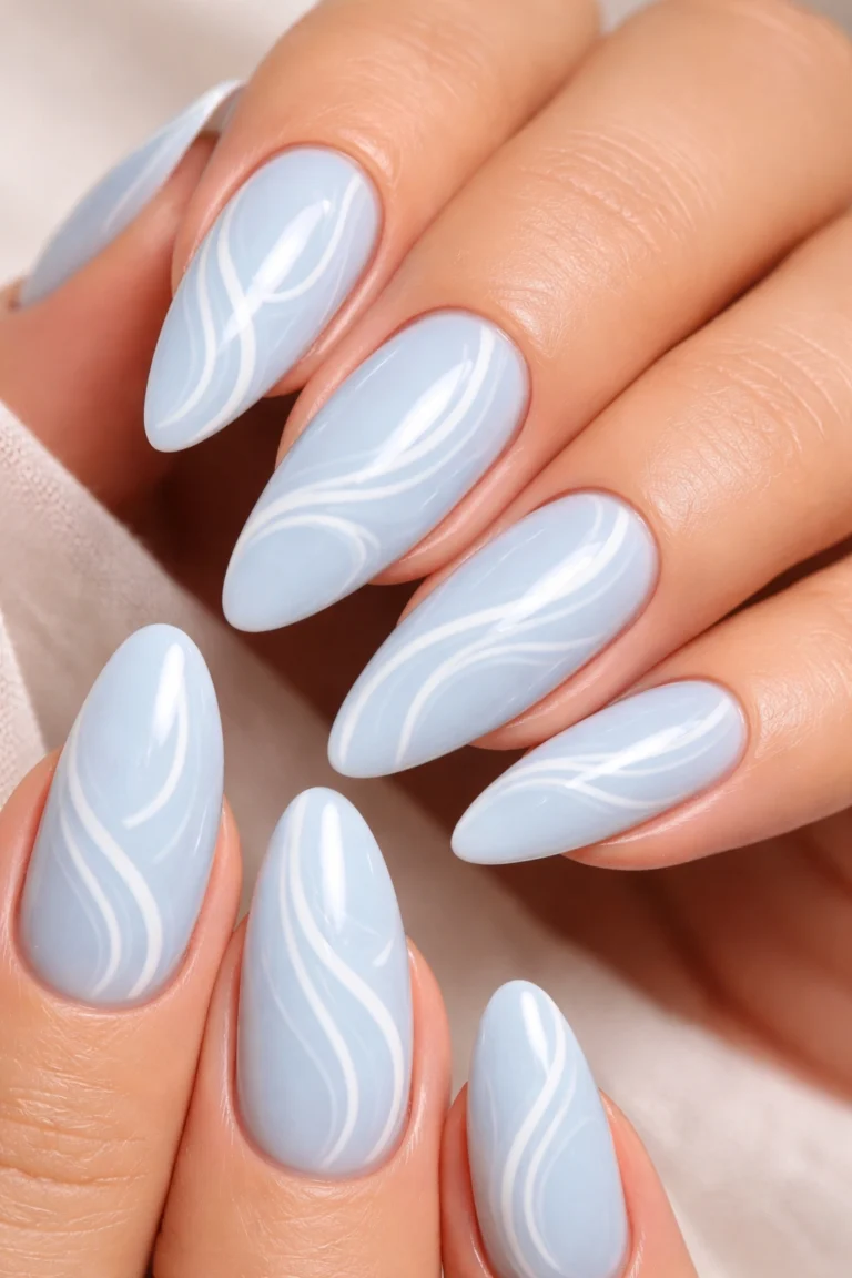20+ Best Blue Acrylic Nails You Need to See