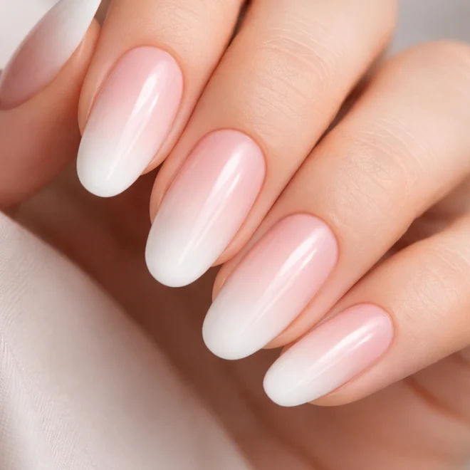 20 Classy Long Round Acrylic Nails Worth Copying