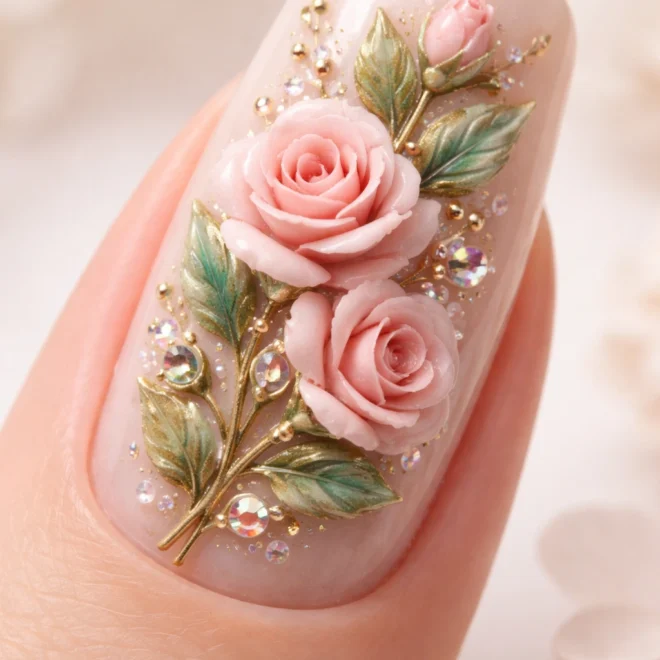 3D Nail Art for Beginners: Step by Step