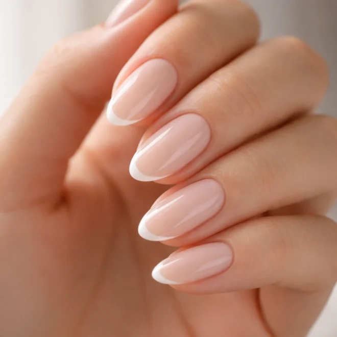 15 Beginner-Friendly DIY French Tip Almond Nails