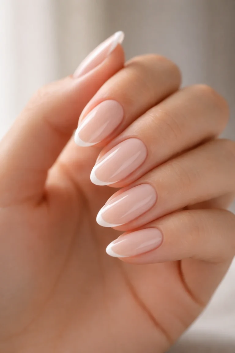 15 Beginner-Friendly DIY French Tip Almond Nails