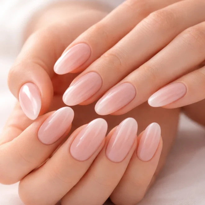 15 Natural Long Oval Nails That Look Effortless