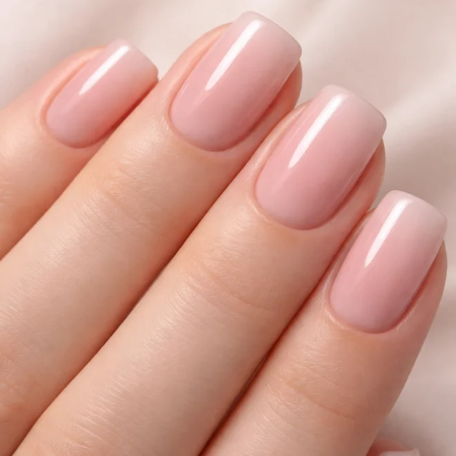 15 Short Soft Pink Acrylic Nails That Are Pretty