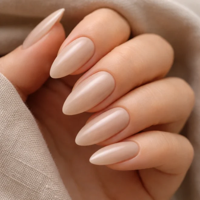 15 Nude Almond Nails That Look Expensive
