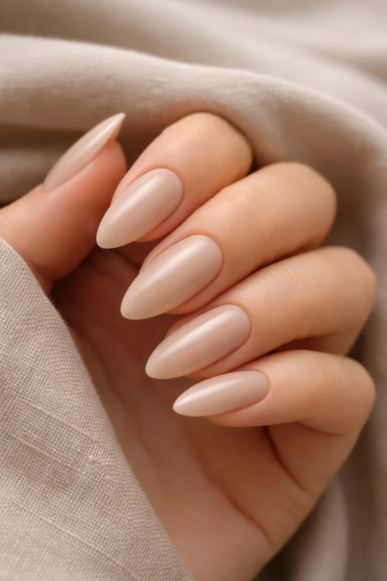 15 Nude Almond Nails That Look Expensive