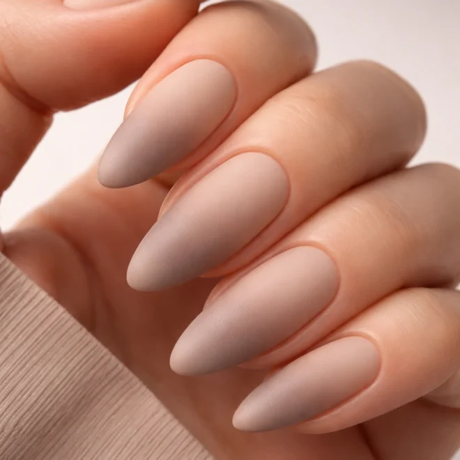 15 Long Rounded Almond Nails for a Soft Finish