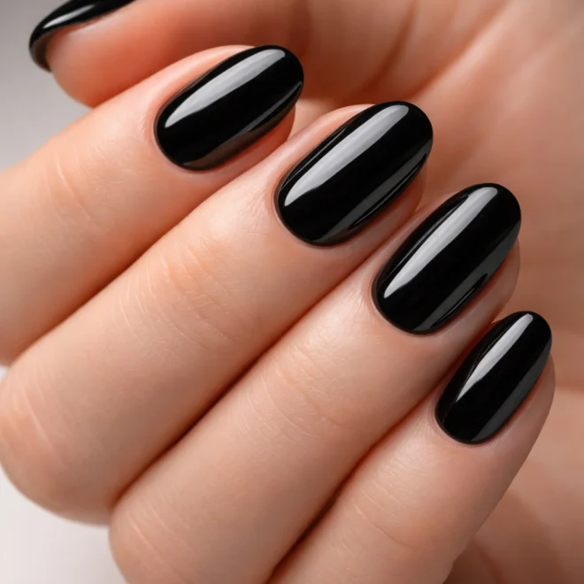 20+ Best Black Nail Designs for a Dark Aesthetic
