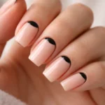 15 Black Ballerina Nails for Short Nails