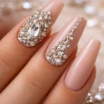 15 Rhinestone Ballerina Nails With the Right Bling