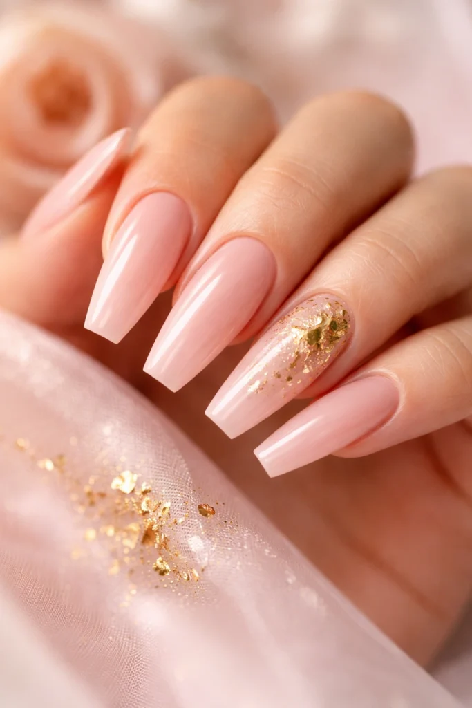 11 Wedding Coffin Nails for Long Nails