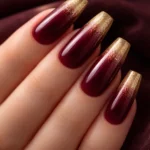 14 Ombre Coffin Nail Ideas for Medium Nails