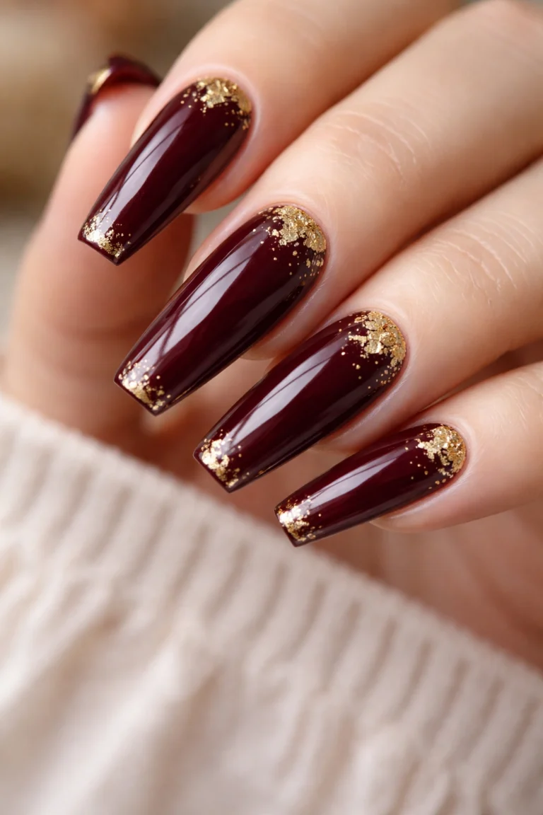 18 Classy Coffin Nail Ideas for Long Nails