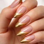 25 Stunning Gold French Tip Nails You Need to Try
