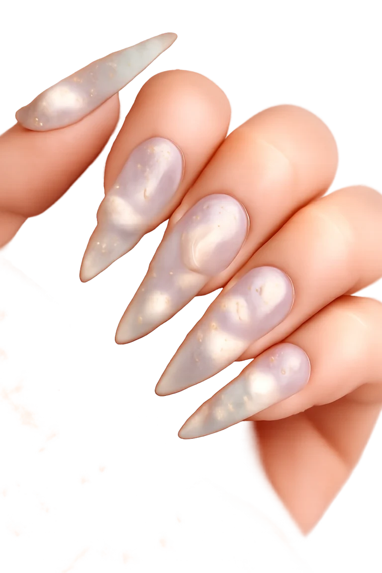 14 Kawaii Stiletto Nail Ideas