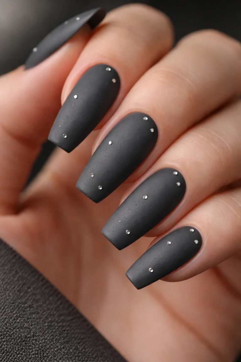 14 Dark and Moody Coffin Nails for Medium Nails