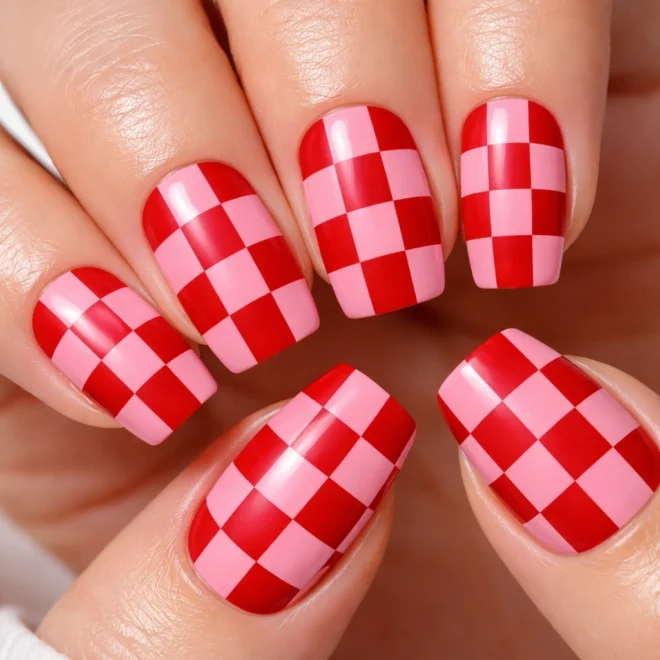 10 Valentine’s Day Nail Ideas in Red and Pink