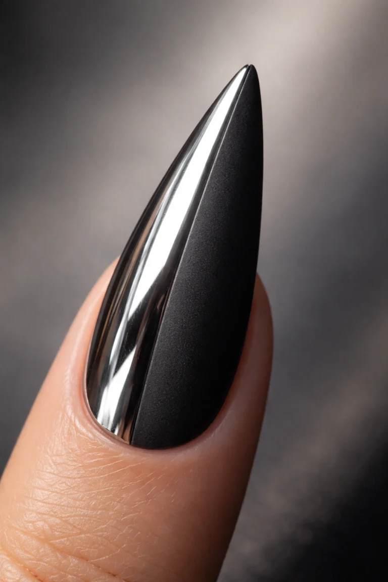 20 Gel Stiletto Nail Ideas