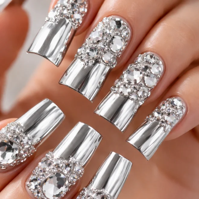 15 Y2K Duck Nails for Long Nails