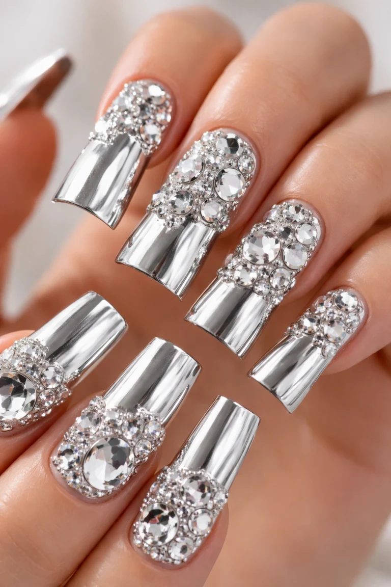 15 Y2K Duck Nails for Long Nails