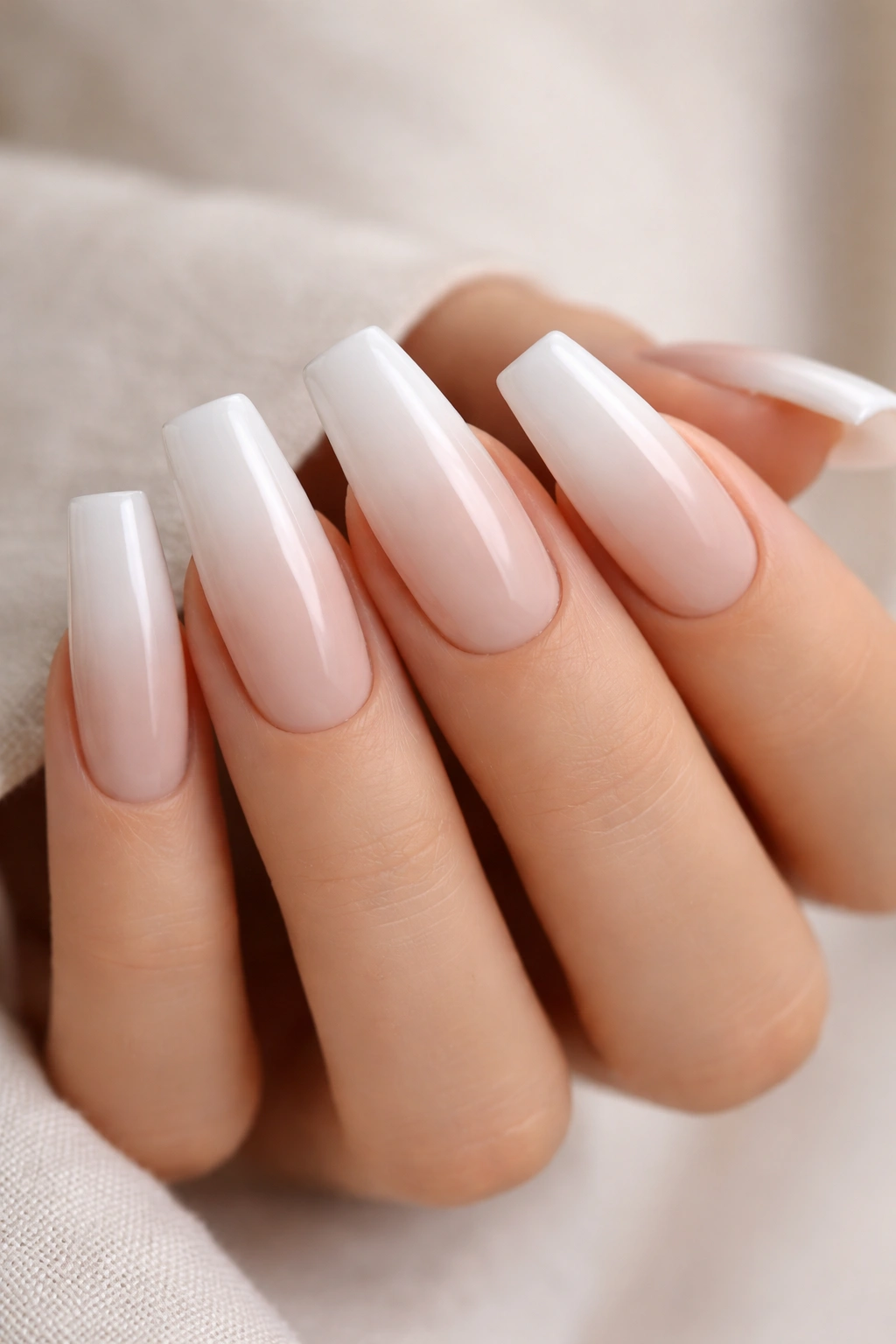 16 Simple Coffin Nail Designs for Long Nails