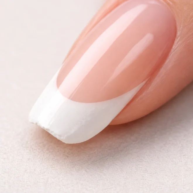 12 Long Round French Nails That Stay So Classy