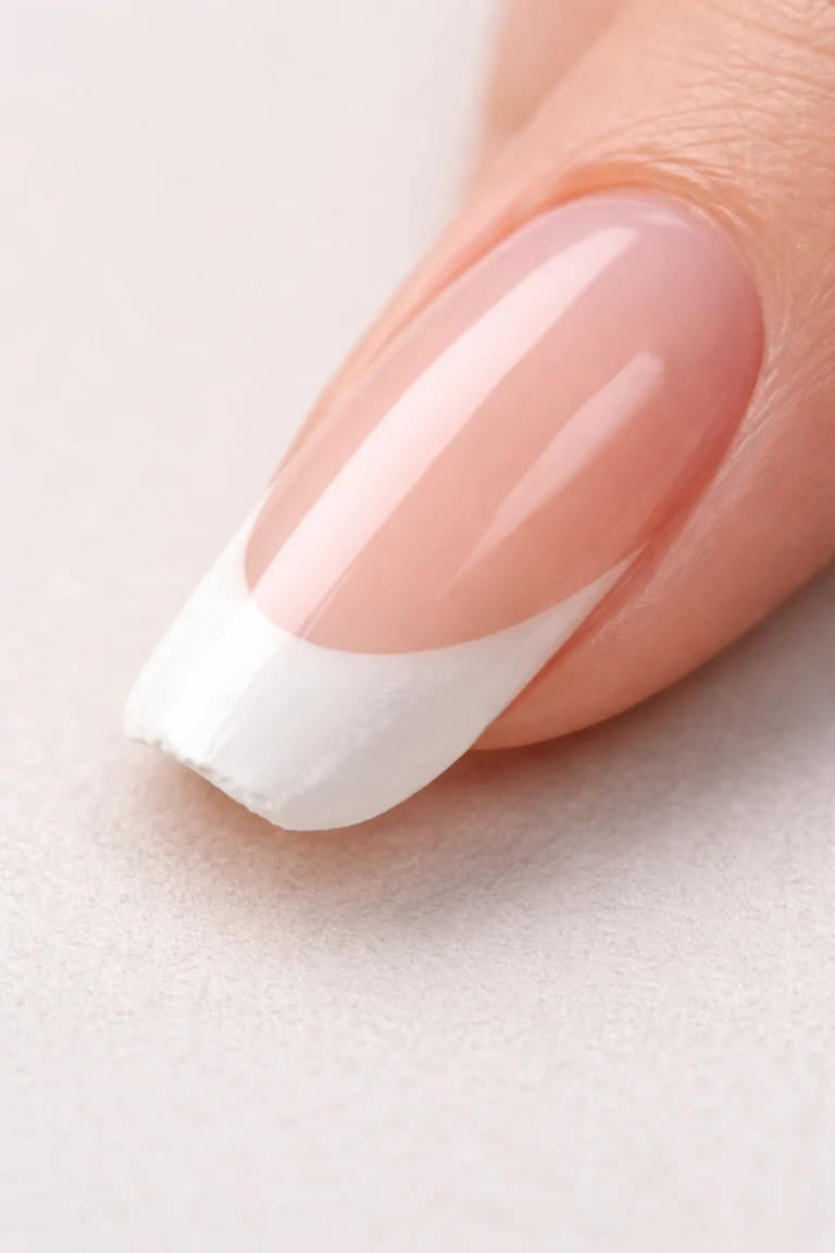 12 Long Round French Nails That Stay So Classy