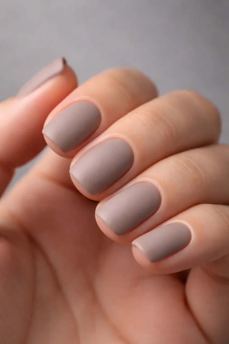 15 Nude Short Squoval Nails for a Minimal Finish