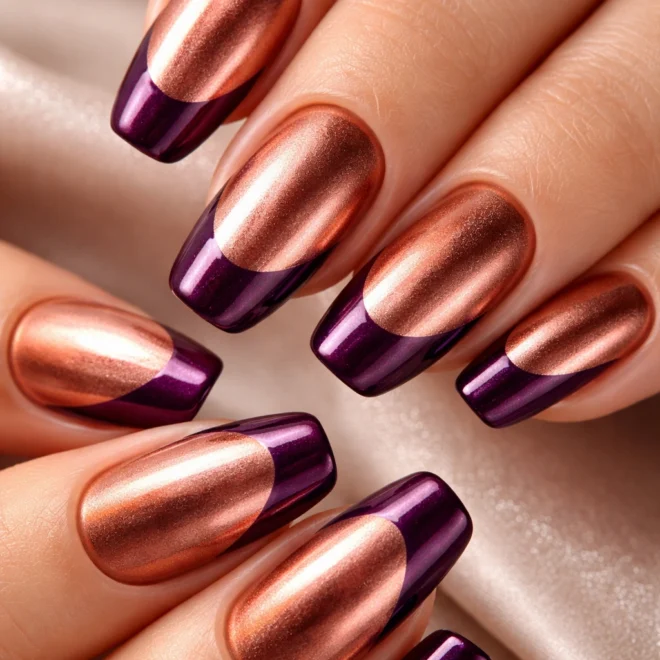 15 Two-Tone Nail Ideas for a Modern Look