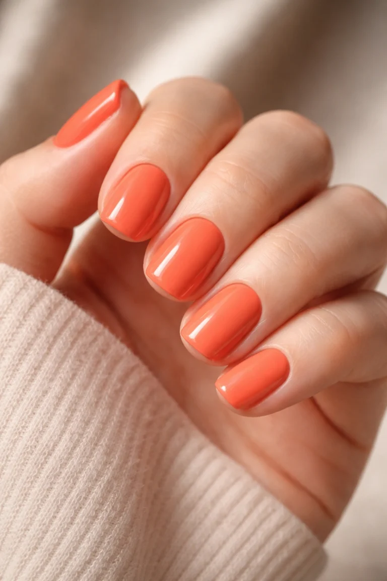 15 Short Squoval Nails in Bright Bold Colors