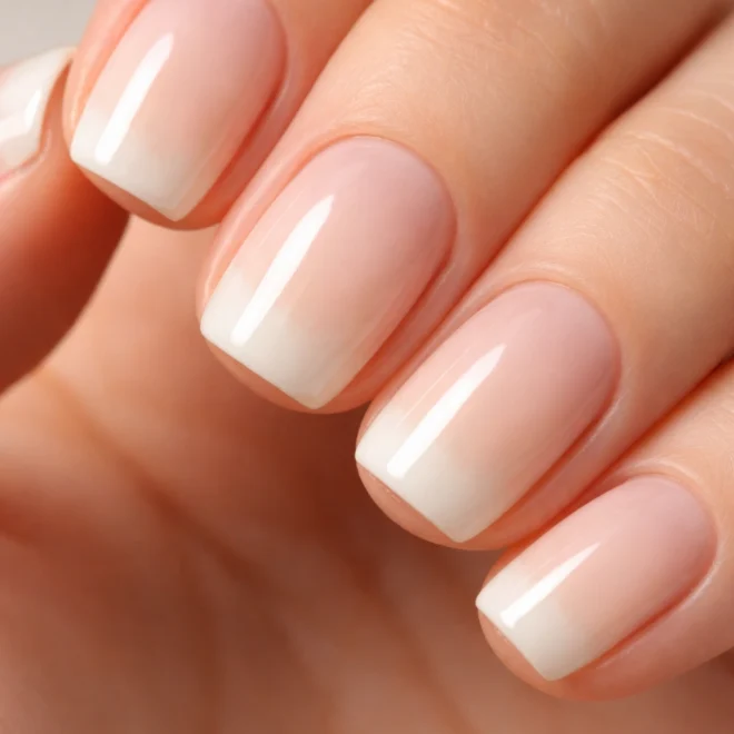 10 Natural Short Squoval Acrylic Nail Ideas
