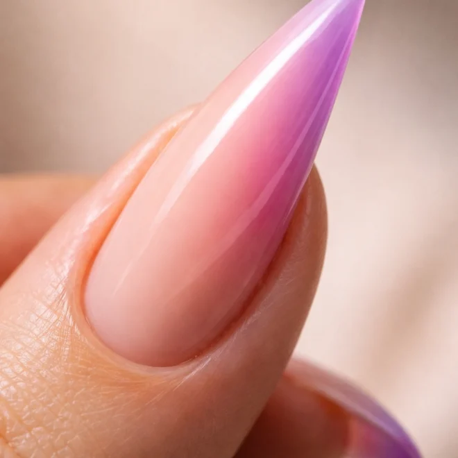 15 Curved Stiletto Nail Ideas