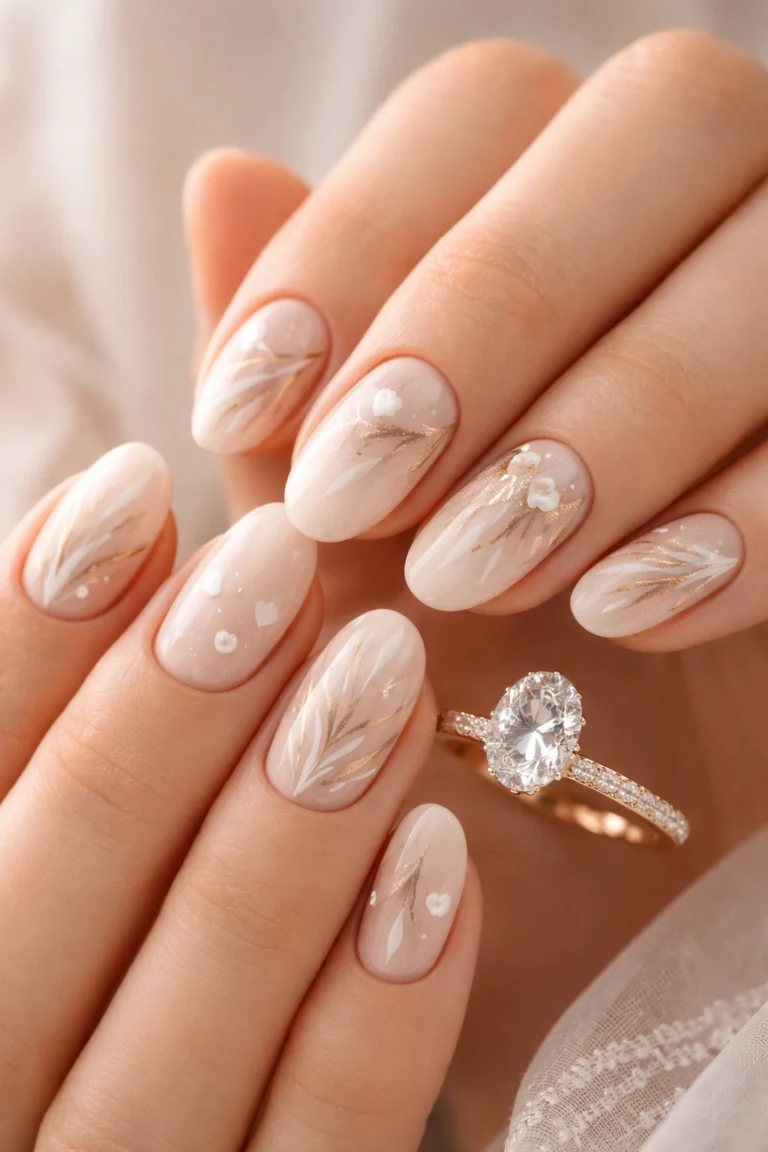 20 Stunning Nail Ideas for When You Get Engaged