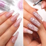 20+ Best Glitter Acrylic Nails for Sparkle Lovers