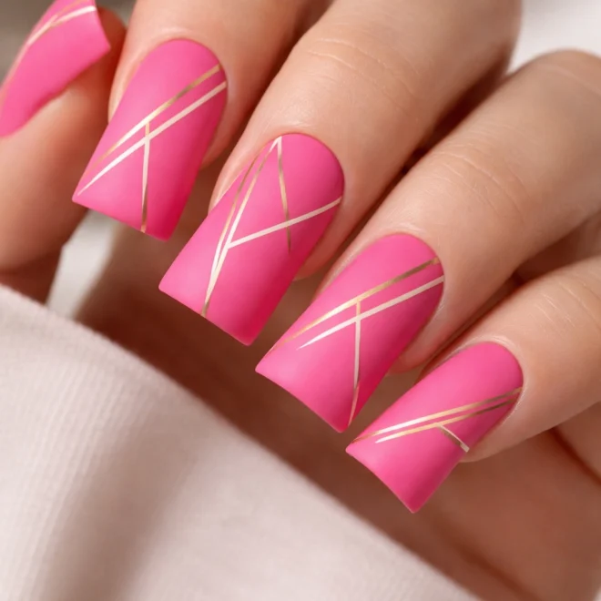 12 Hot Pink Duck Nail Ideas