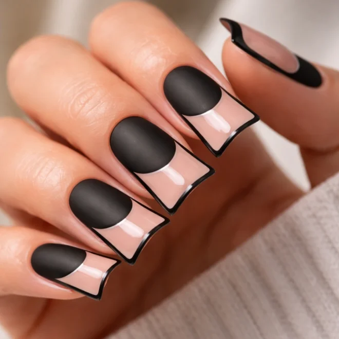 20 Freestyle Duck Nails for Short Nails