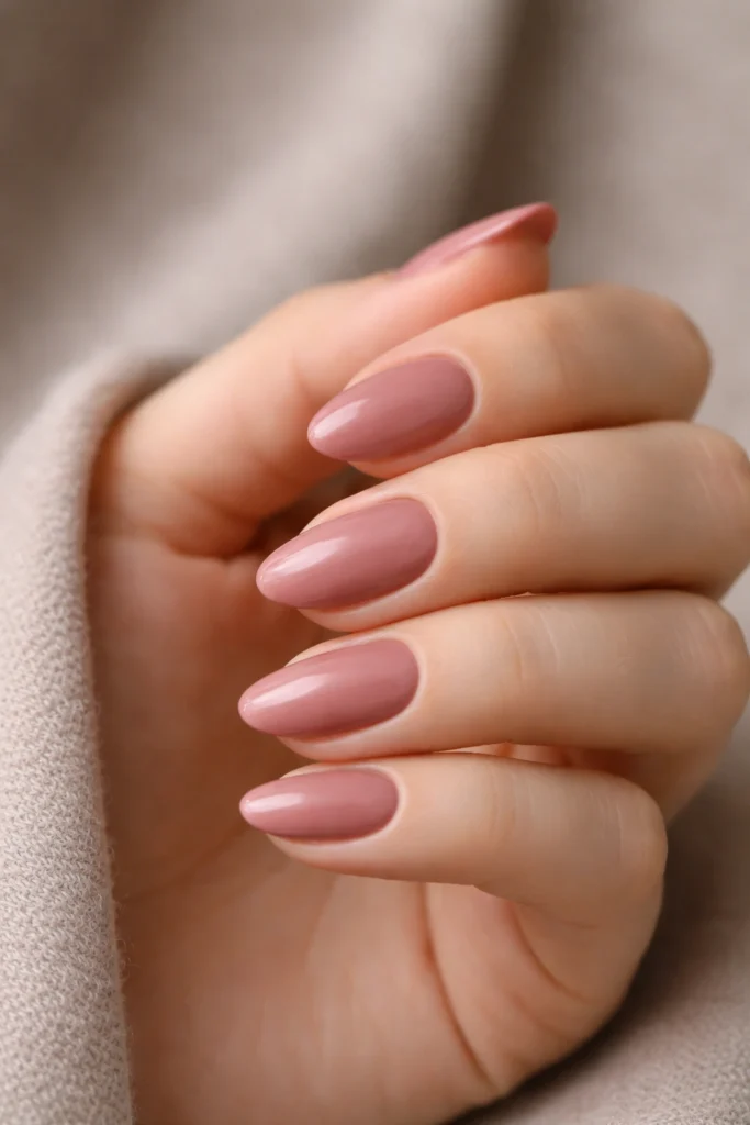 15 Short Almond Nails for the Office