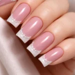 12 Soft Square Pink French Tip Nail Ideas