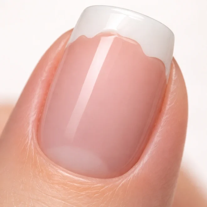 15 Short Squoval French Tip Acrylics to Try