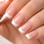 15 Short Squoval French Tip Nails to Save Now