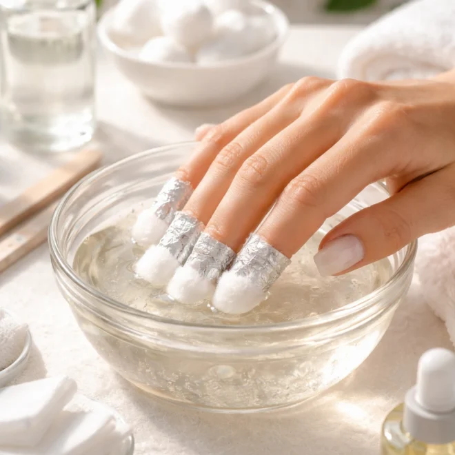 How to Remove Gel Nails at Home Without Damage