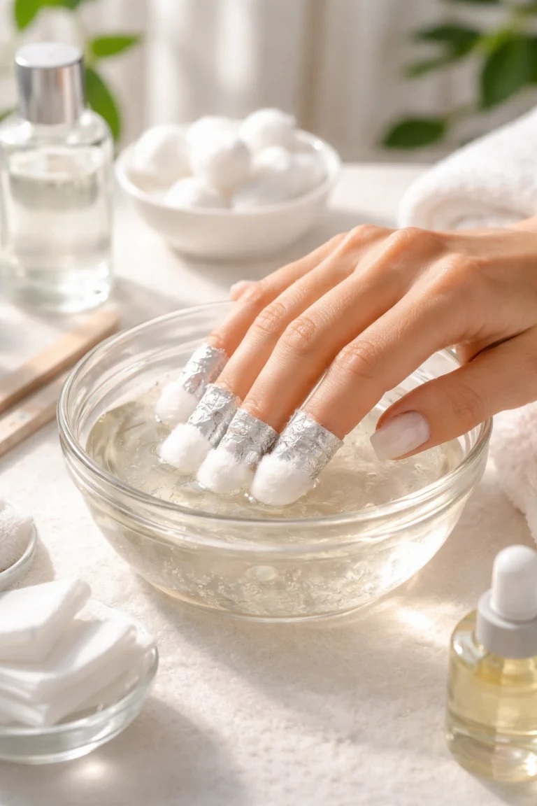 How to Remove Gel Nails at Home Without Damage