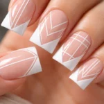 18 White French Tip Duck Nail Ideas