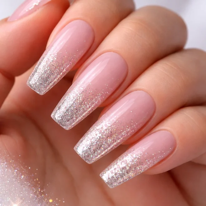 15 Ombre Coffin Nail Ideas Worth Copying