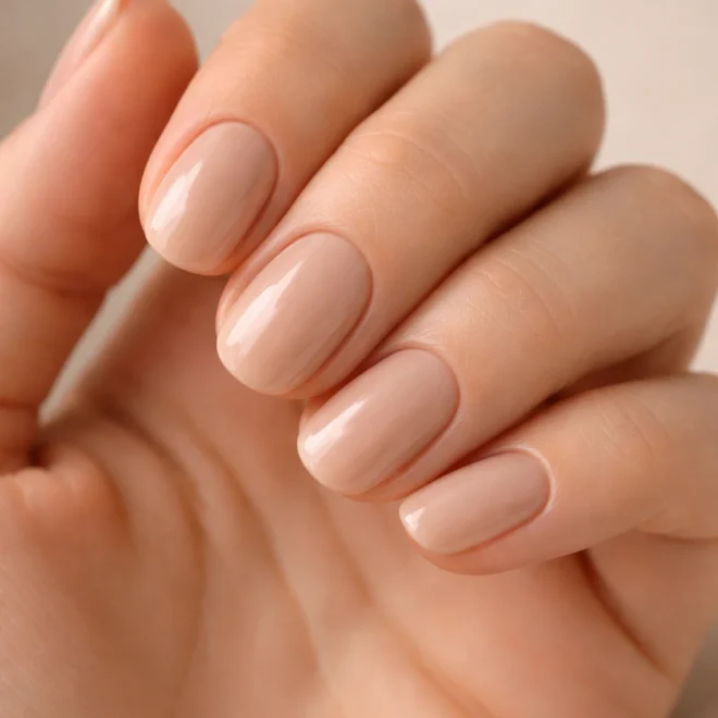 17 Soft Rounded Short Oval Nail Ideas