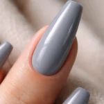 15 Grey Ballerina Nails for a Cool Neutral Look