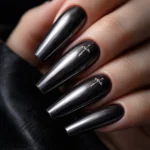 15 Goth Ballerina Nails for a Dark Edgy Look