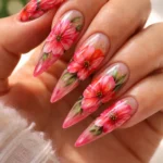 20 Tropical Stiletto Nail Ideas