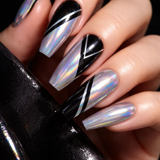 12 Metallic Nail Ideas for a Glam Look