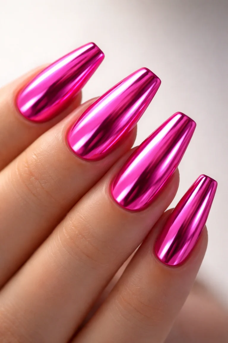 20 Colorful Ballerina Nails for a Bold Manicure