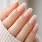 15 Korean Style Ballerina Nails for a Dainty Look